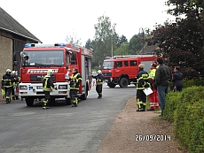 Einsatzübung Grundschule Sitten 2014