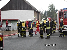 Einsatzübung Grundschule Sitten 2014