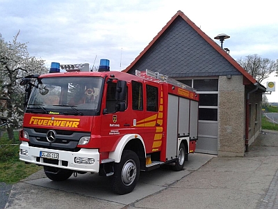 Fahrzeug Feuerwehr Brösen